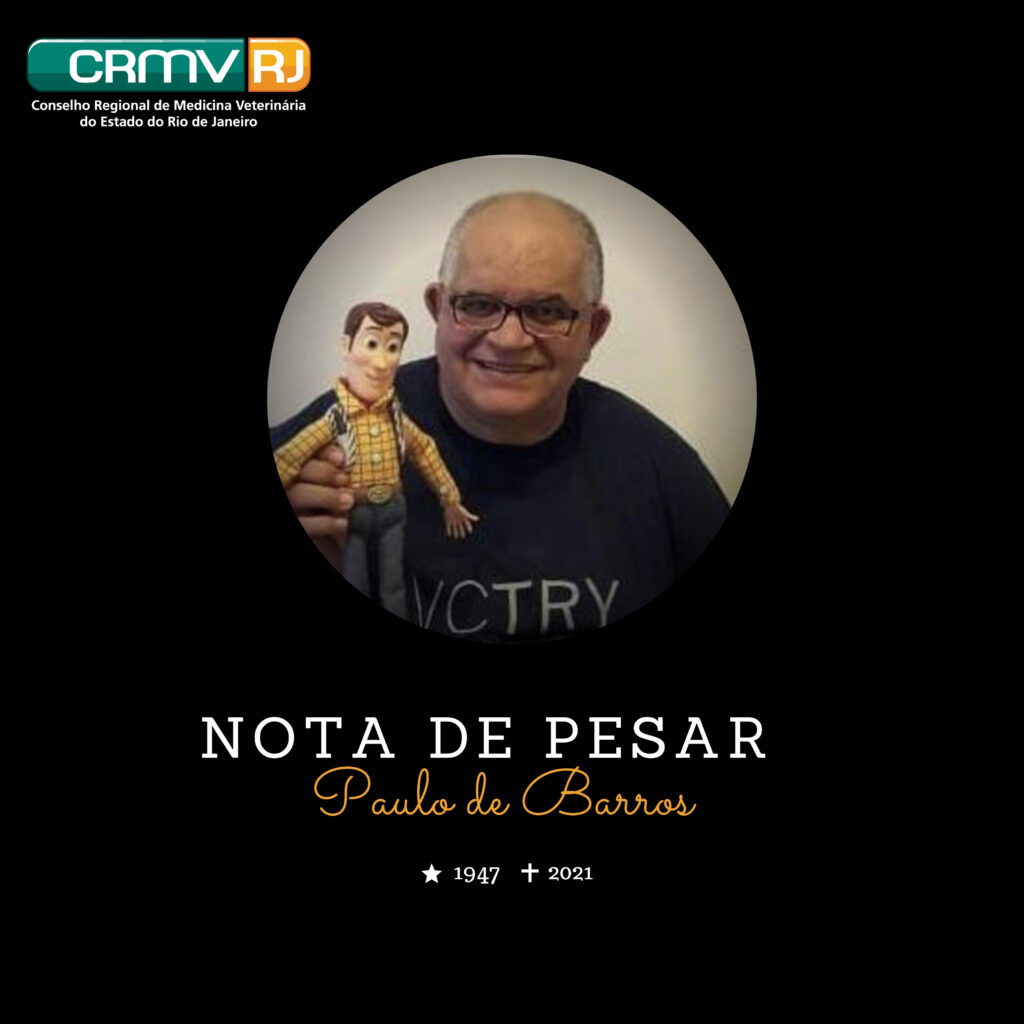 Nota de pesar - Paulo de Barros