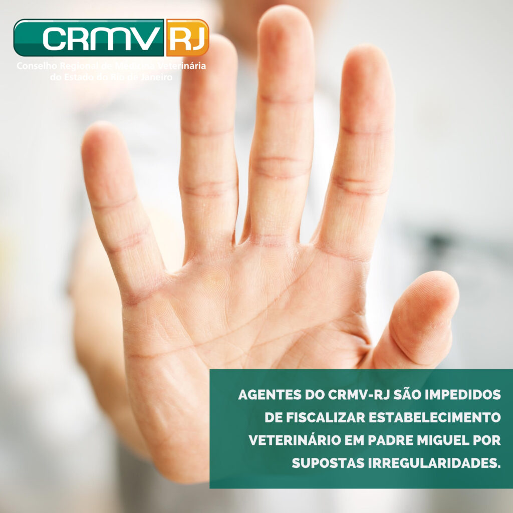 Agentes-Crmv-RJ-sao-impedidos-de-fiscalizar-clinica-veterinaria-em-padre-Miguel-por-supostas-irregularidades