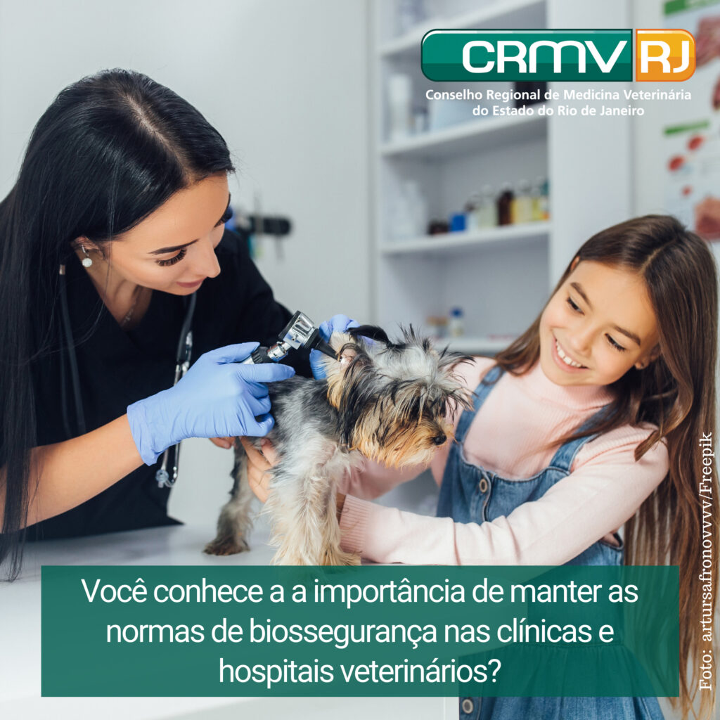 biossegurança nas clínicas e hospitais veterinários