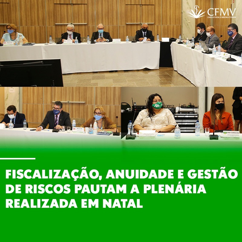 349ª Sessão Plenária Ordinária do Conselho Federal de Medicina Veterinária