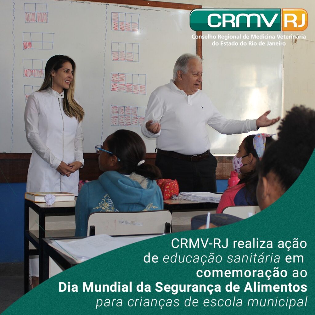 educação sanitária em escola municipal