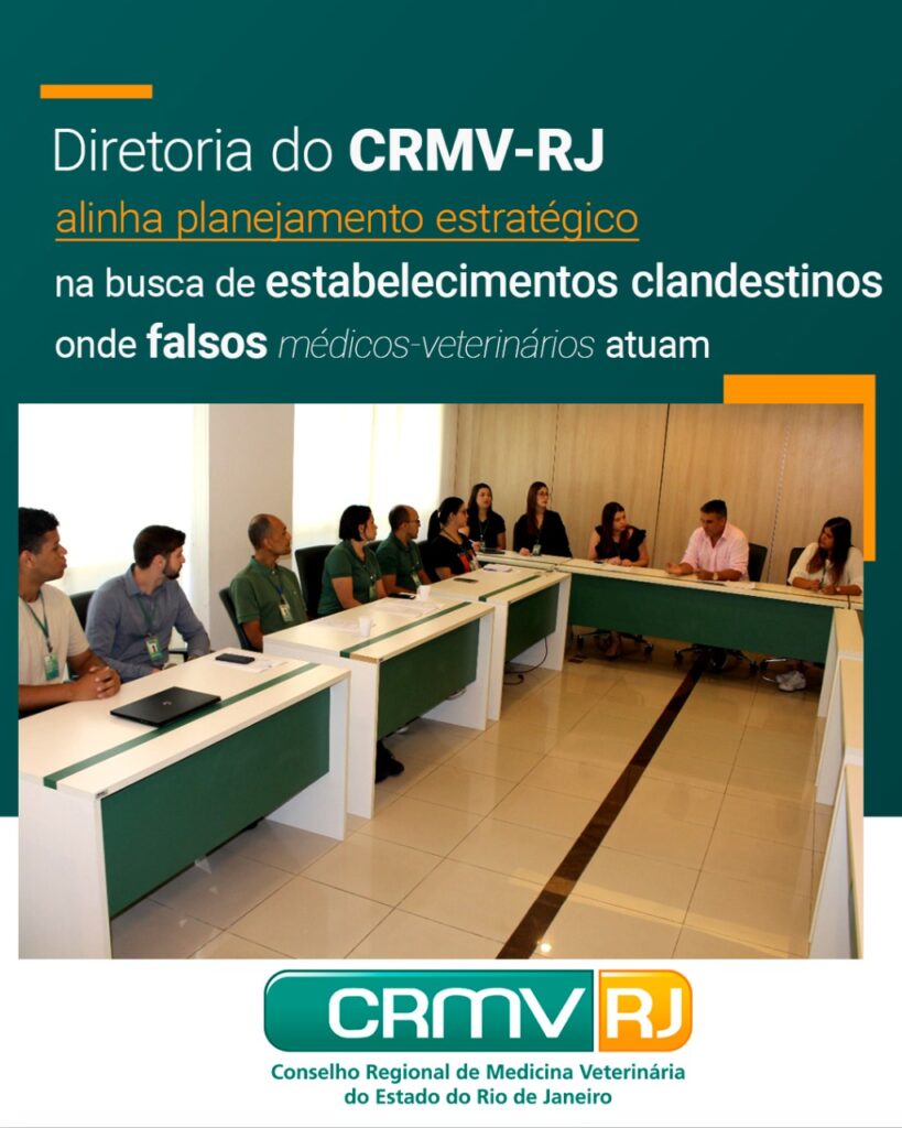 alinhamento estratégico fiscalização e diretoria crmv-rj