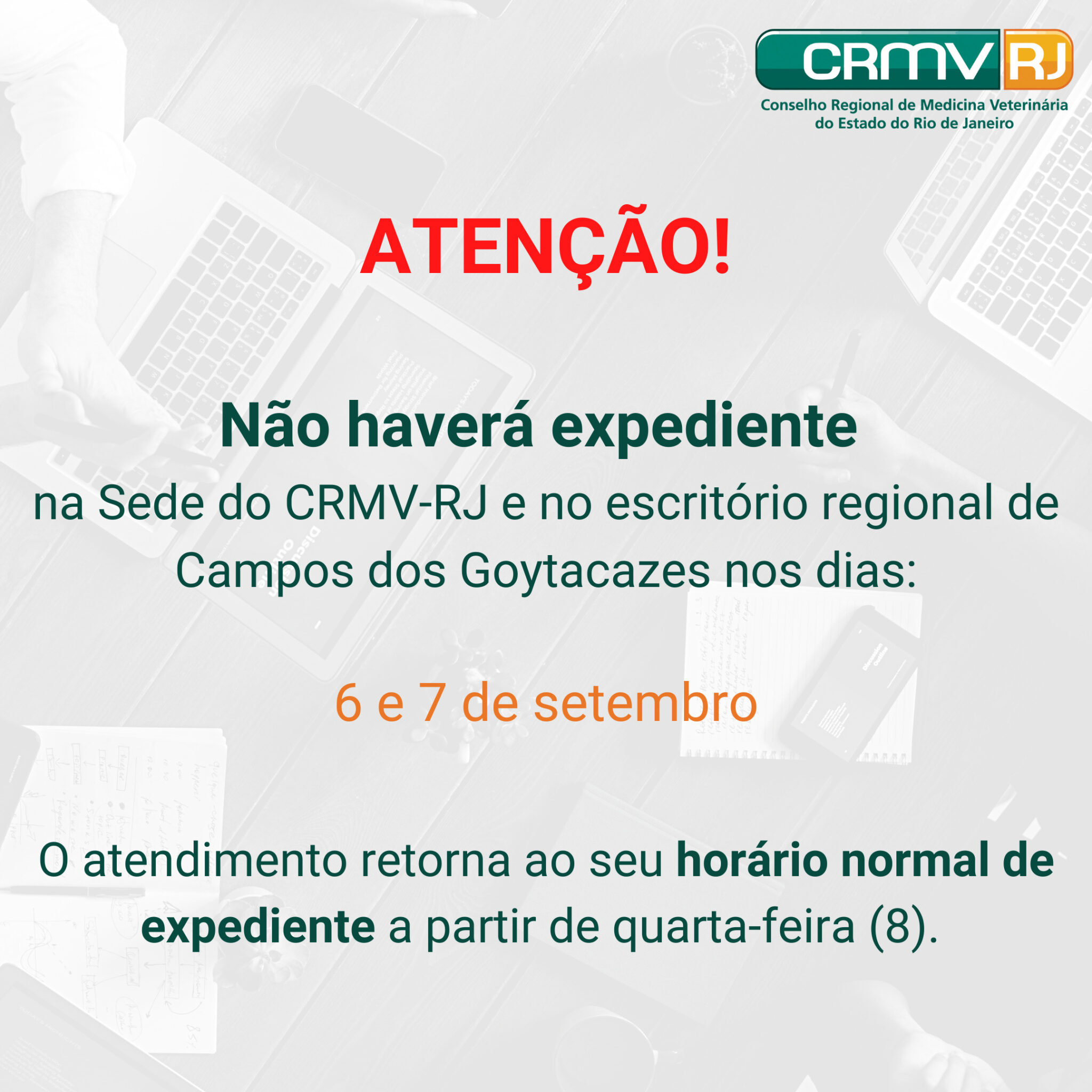 Aviso De Expediente Crmv Rj 6256